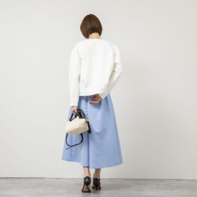 NOLLEY'S(ノーリーズ)のウォッシャブルエアボールクルーネック