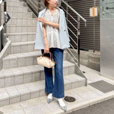 NOLLEY‘S ドットポンポン2WAYノースリーブブラウス v_E00GRW_01.jpg?wid=600&hei=315