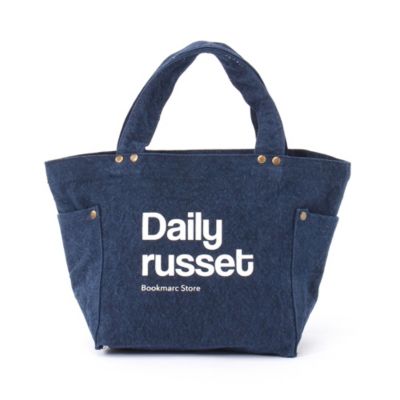 Daily russet(デイリーラシット)のスタッズ付きトートバッグ(S