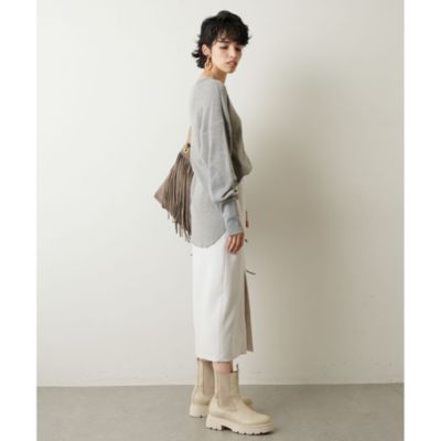 Whim Gazette(ウィム ガゼット)のエルボパッチプルオーバー通販