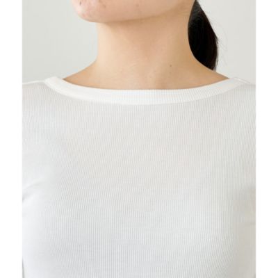 whimgazette ウィムガゼット Vバックシャンテレコカットソ— Vバックシャンテレコカットソー（Tシャツ/カットソー）｜Whim