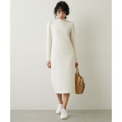 Whim Gazette(ウィム ガゼット)のツイードワンピース通販 | 集英社