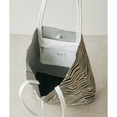 Whim Gazette【Hoaw.】 スクエアトートバッグ Whim Gazette（ウィムガゼット）の「【Hoaw.】スクエアトート