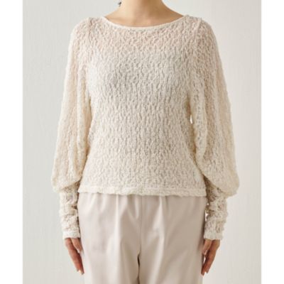 独特の上品 Gazette(ウィム Whim ガゼット)のレースカットソー通販 集英社 | シャツ/ブラウス(長袖/七分)