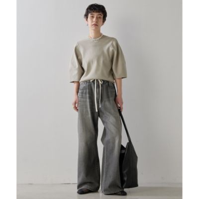 Whim Gazette(ウィム ガゼット)のドロストデニムパンツ通販