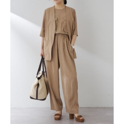 Whim Gazette(ウィム ガゼット)のカラーレスハーフスリーブ