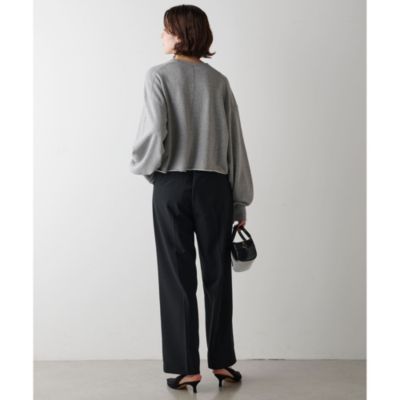 Whim Gazette(ウィム ガゼット)の平織タックパンツ通販 | 集英社HAPPY
