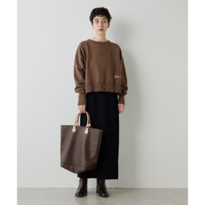 Whim Gazette(ウィム ガゼット)のヴィンテージ加工裏毛プル