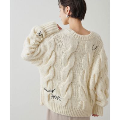 ウィムガゼット　ローゲージニットガーディガン Whim Gazette(ウィム ガゼット)の【15th Anniversary