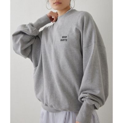 Whim Gazette(ウィム ガゼット)の【WEB限定カラーあり】ロゴ刺繍ウラケ