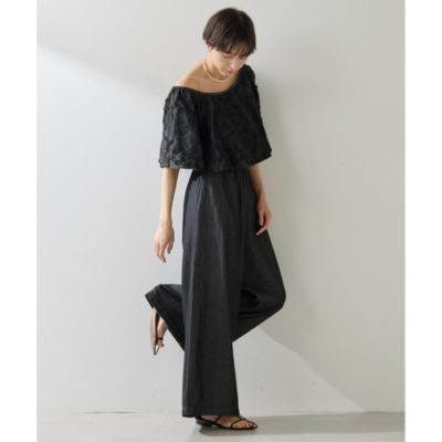 Whim Gazette(ウィム ガゼット)のエンブロイダリージャンプスーツ通販