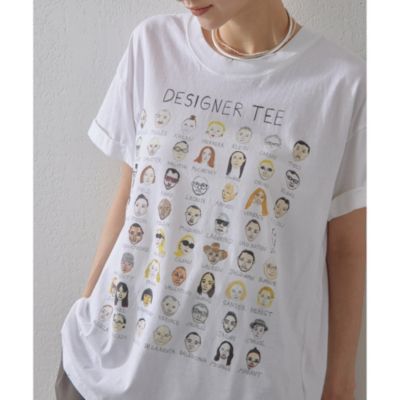 未着用　ウィムガゼット　デザイナーTシャツ Whim Gazette(ウィム ガゼット)の【UNFORTUNATE PORTRAIT】Designer T