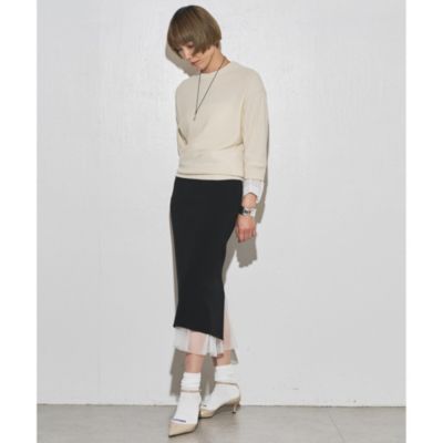 ★ちゃん娘様★専用RESURRECTION★ウィメンズ ニットパデットスカート 楽天市場】レザレクション RESURRECTION ウィメンズ パデット ニット