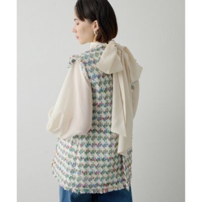 Whim Gazette(ウィム ガゼット)のLINTONフリンジジレ通販 | 集英社