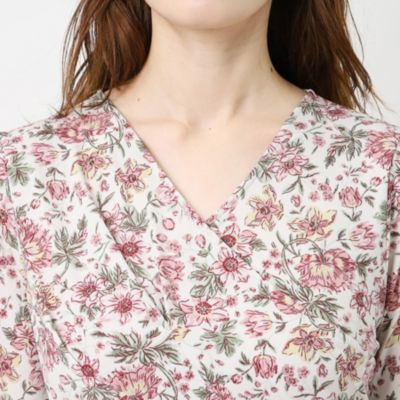 LAURA ASHLEY(ローラアシュレイ)の【洗える】ラムトンガーデン柄