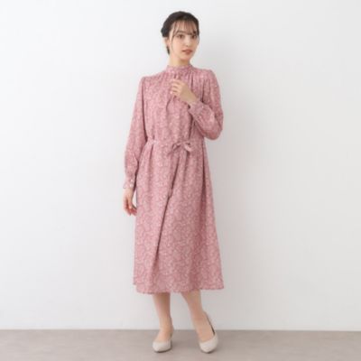 LAURA ASHLEY 【WEB限定／LLサイズあり／2WAY】スワフィールド柄　ワンピース