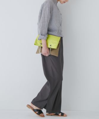 ヒューマンウーマン（HUMAN WOMAN）/◆ドロストリラックスパンツ human woman(ヒューマン ウーマン)の◇ドロストリラックスパンツ通販