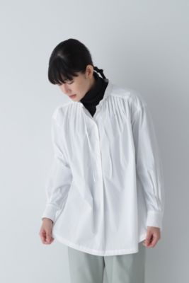 human woman / ヒューマンウーマン ◆ボリュームブラウス human woman ブラウス シャツ ラミーブラウス レディース