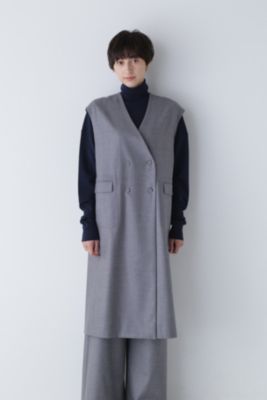 human woman(ヒューマン ウーマン)の◇ライトフラノウォッシャブルジレ