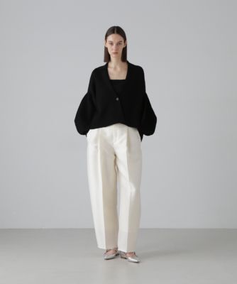 極美品 アドーア ADORE 2WAYダブルクロスパンツ ブラック 38 極美品 アドーア ADORE 2WAYダブルクロスパンツ ブラック 38