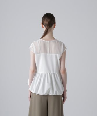 ADORE プレーンストレッチブラウス　新品未使用 アドーア ADORE ◇プレーンストレッチブラウス （ホワイト