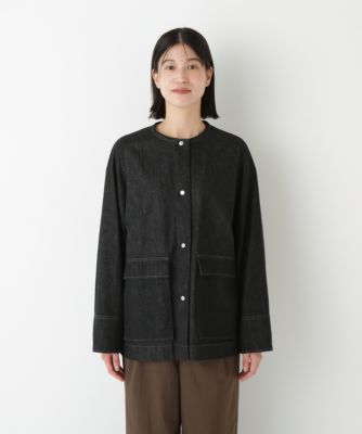 human woman(ヒューマン ウーマン)の◇8ozデニムブルゾン通販