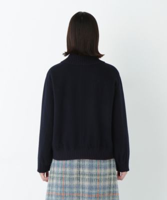 human woman(ヒューマン ウーマン)のWメルトンショートジップブルゾン