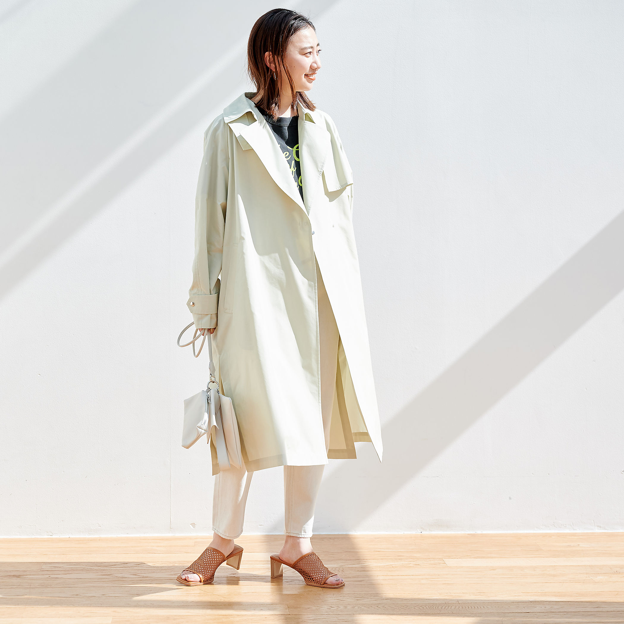 UNITED ARROWS green label relaxing/エアリー トレンチ コート/¥22,000 →¥19,800(10%OFF)