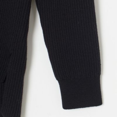 スローン 24AW HPS別注 ハーフZIP リブ ニット セーター 2 SLOANE(スローン)の【HPS別注】ハーフZIPリブニット通販