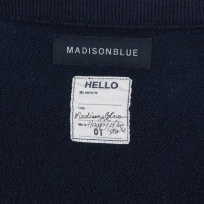 MADISONBLUE(マディソンブルー)のHELLO SWEAT L／S URAKE DYED通販