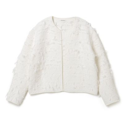 adawasアダワスコットンジャケット ADAWAS(アダワス)のFRENGE TWEED JACKET通販 | 集英社HAPPY PLUS
