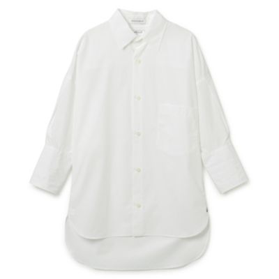 まるき屋美品♡ マディソンブルー J.BRADLEYコットンシャツ B刺繍 半袖 白