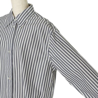 【美品】スタジオニコルソン ストライプシャツ ブラウス STUDIO NICHOLSON - 【春物 新入荷】‡STUDIO NICHOLSON/スタジオ
