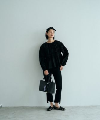 マージュール　フェイクレザー　バッグ marjour｜LANDSCAPE FAKE LEATHER TOTE BAG | Rakuten Fashion