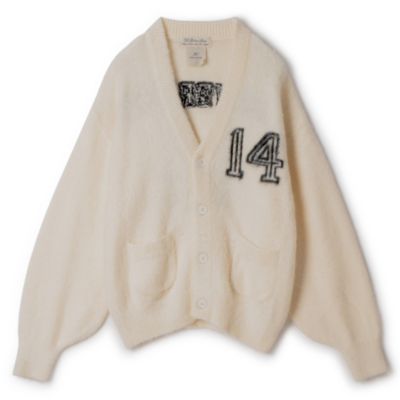 REMI RELIEF(レミ レリーフ)の起毛ニットカーデ（ナンバリング14）通販