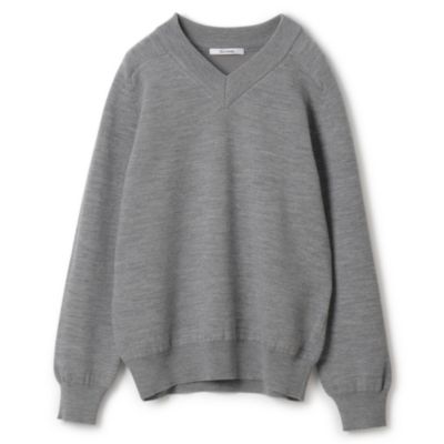 SLOANE(スローン)の12G天竺 ダブルフェイス Vネック通販