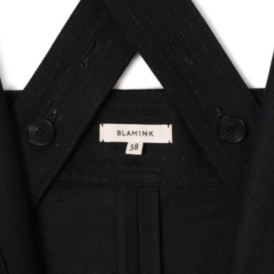BLAMINK(ブラミンク)のブラックデニムオールインワン通販 | mirabella