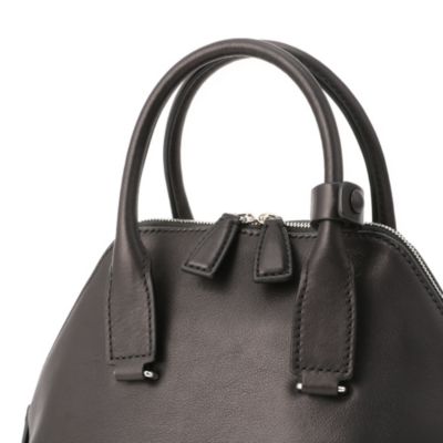The Row / ザ・ロウ / ミニ Devon バッグ Mini Devon Bag Black in Leather – The Row