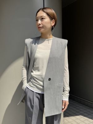 SLOANE リブジャージー 長袖インナー　シアー感 SLOANE(スローン)のリブジャージー 長袖インナー通販 | 集英社