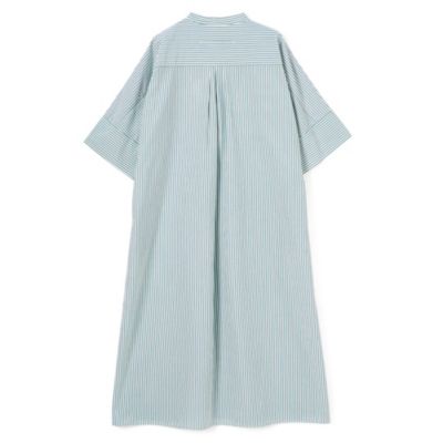 TICCA(ティッカ)のハーブノーカラー半袖シャツワンンピース通販