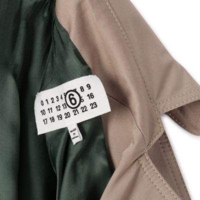 【MM6】Short Trench Jacket/追跡+関税+全国送料込み MM6 MAISON MARGIELA(エムエム 6 メゾン マルジェラ)のTRENCH
