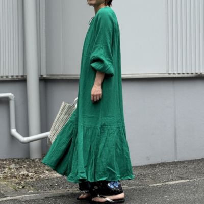 Sara Mallika(サラマリカ)のCOTTON GAUZE LONG DRESS通販