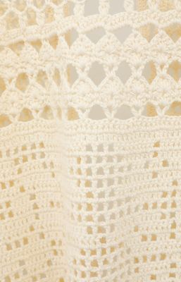 tシャツ CLANE/クラネ/BACK OPEN CROCHET KNIT TOPS レディース セール】CLANE/クラネ/BACK OPEN CROCHET KNIT TOPS（Tシャツ