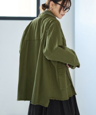 STYLE DELI(スタイルデリ)の洗い加工ミリタリージャケット通販