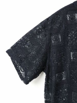 mizuiro ind(ミズイロインド)のタイルレースシャツ通販 | 集英社