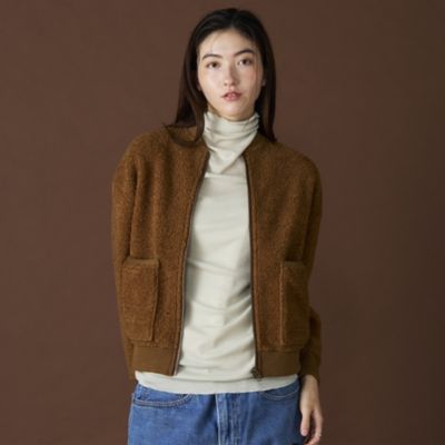 TICCA(ティッカ)のウールシルクボトルネックプルオーバー通販