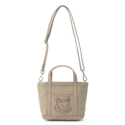 MAISON KITSUNE(メゾン・キツネ)のFOX HEAD MINI TOTE通販 | 集英社