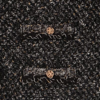 MUVEIL(ミュベール)のウサギツイードニットJK通販 | 集英社HAPPY PLUS