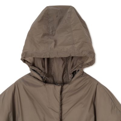 AMOMENTO(アモーメント)のSHEER NYLON PADDED CROP JUMPER通販