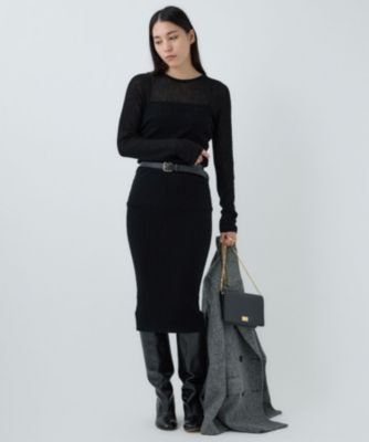 新品タグ付き✨「Chaos」カオス　カシミヤ100% ニットスカート Chaos(カオス)のフロットニットスカート通販 | 集英社HAPPY PLUS STORE